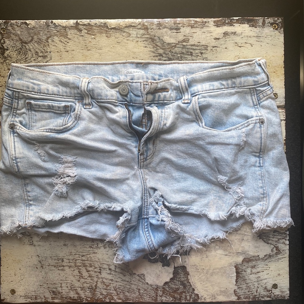 High Waisted Jean Shorts